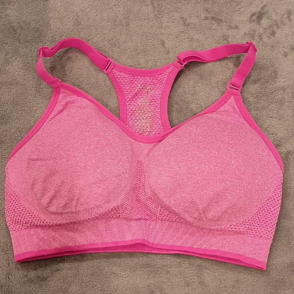 Pink Sports Bra